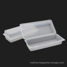 Wholesale custom design new food grade PP plastic hot dog packaging box food container